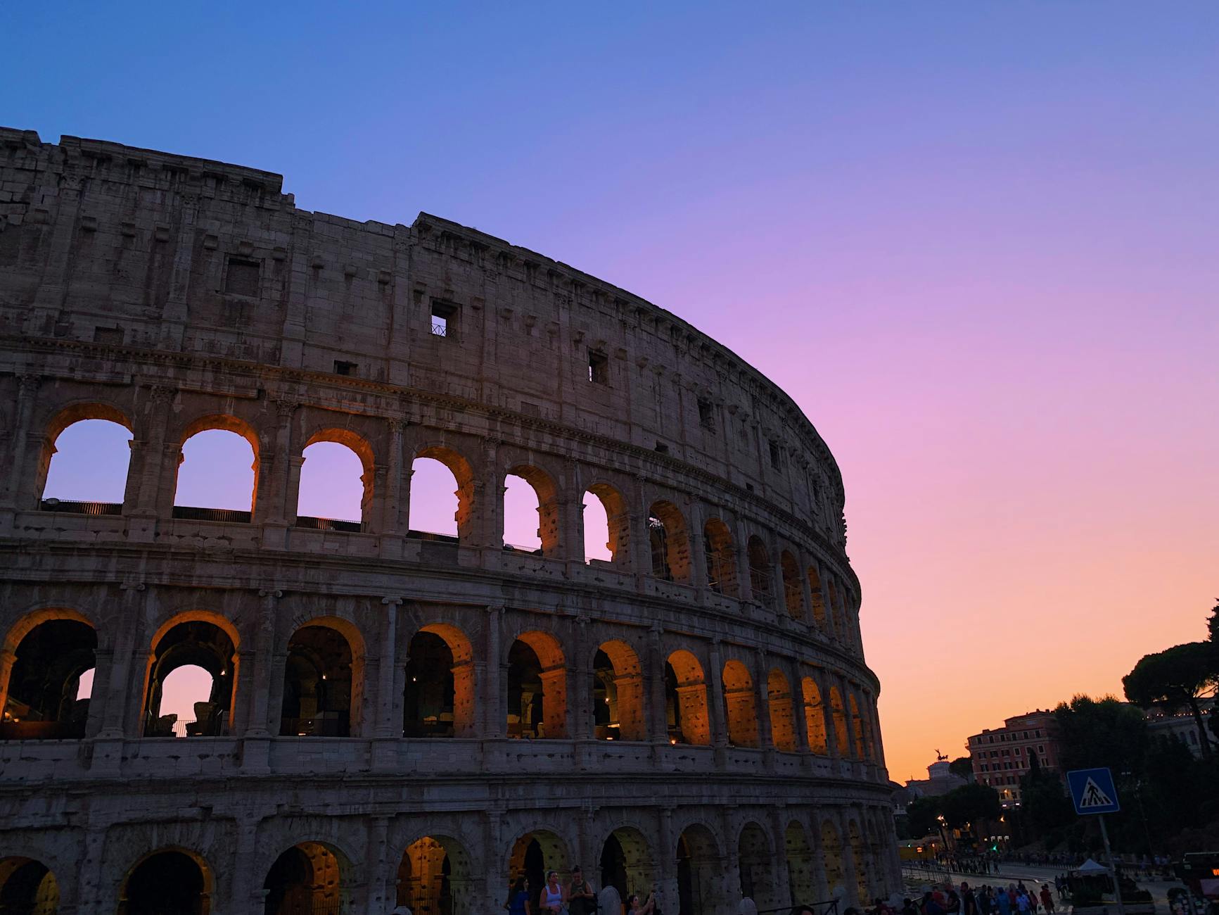 Rome Colosseum family tourism destination